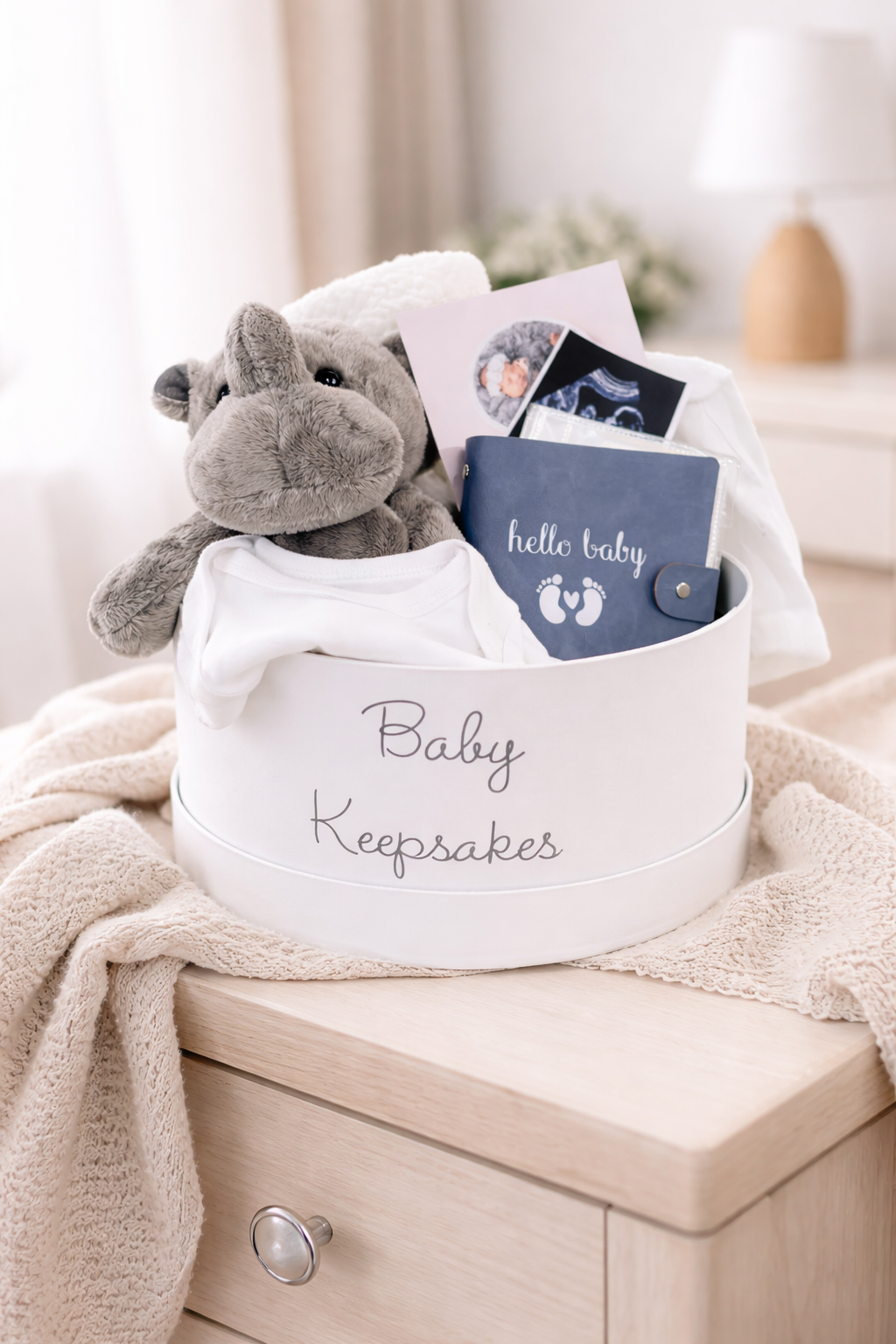 Personalised Baby Keepsake Box