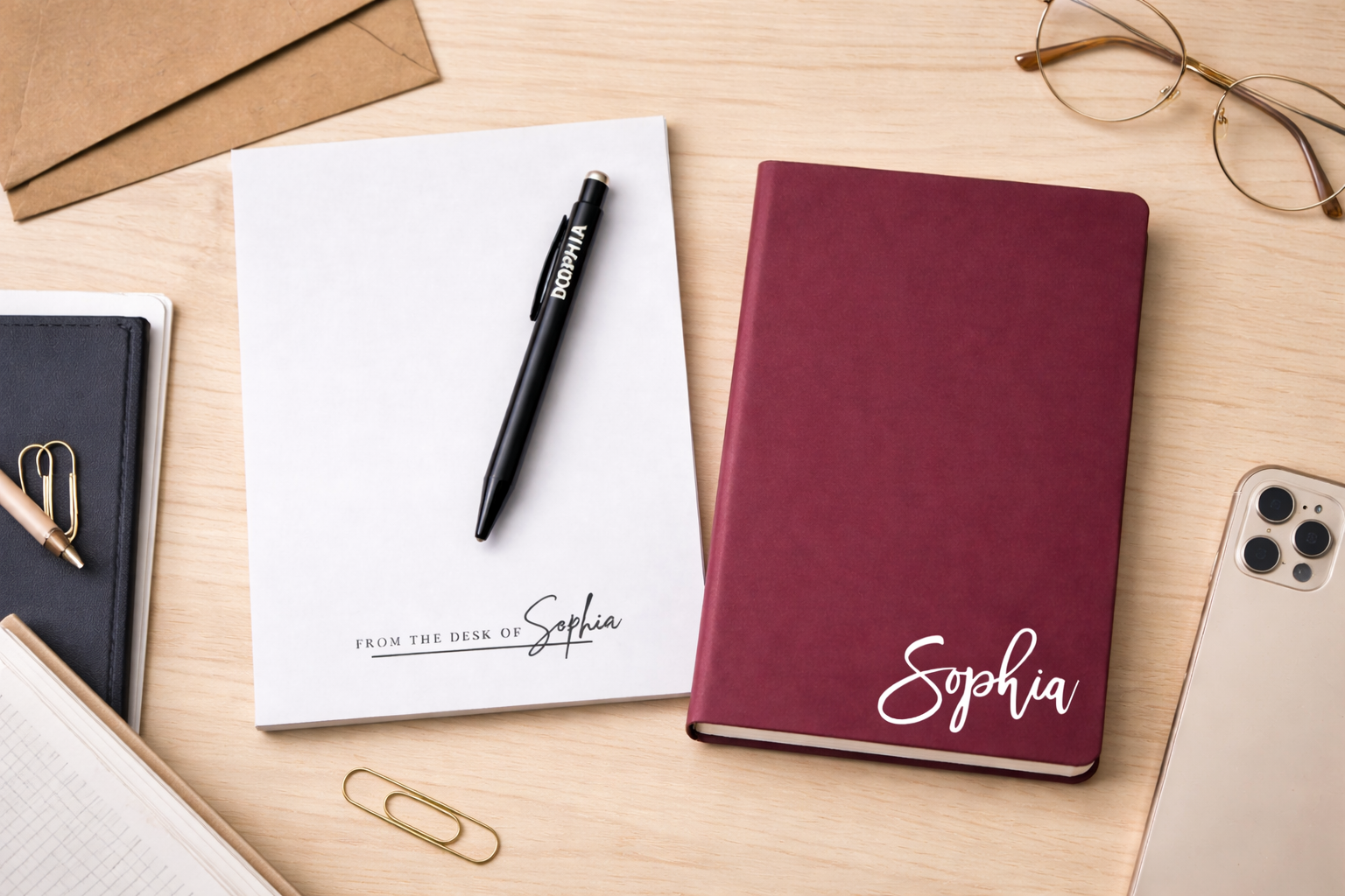 Personalised Stationery Set - Various Colour Options