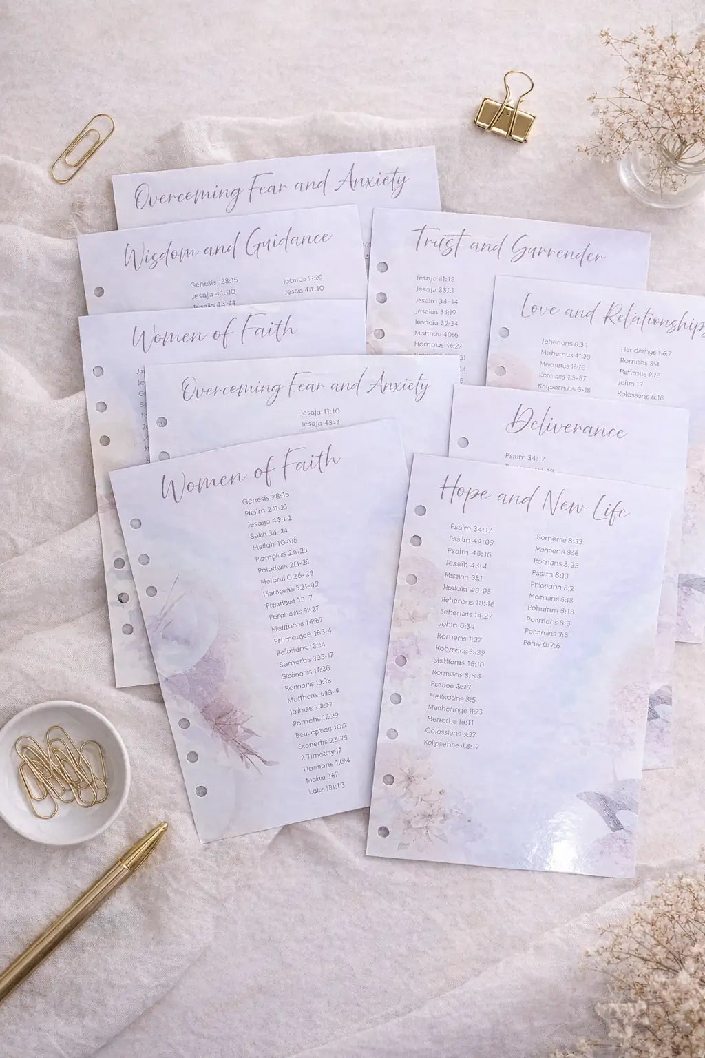 SCRIPTURE DIVIDERS