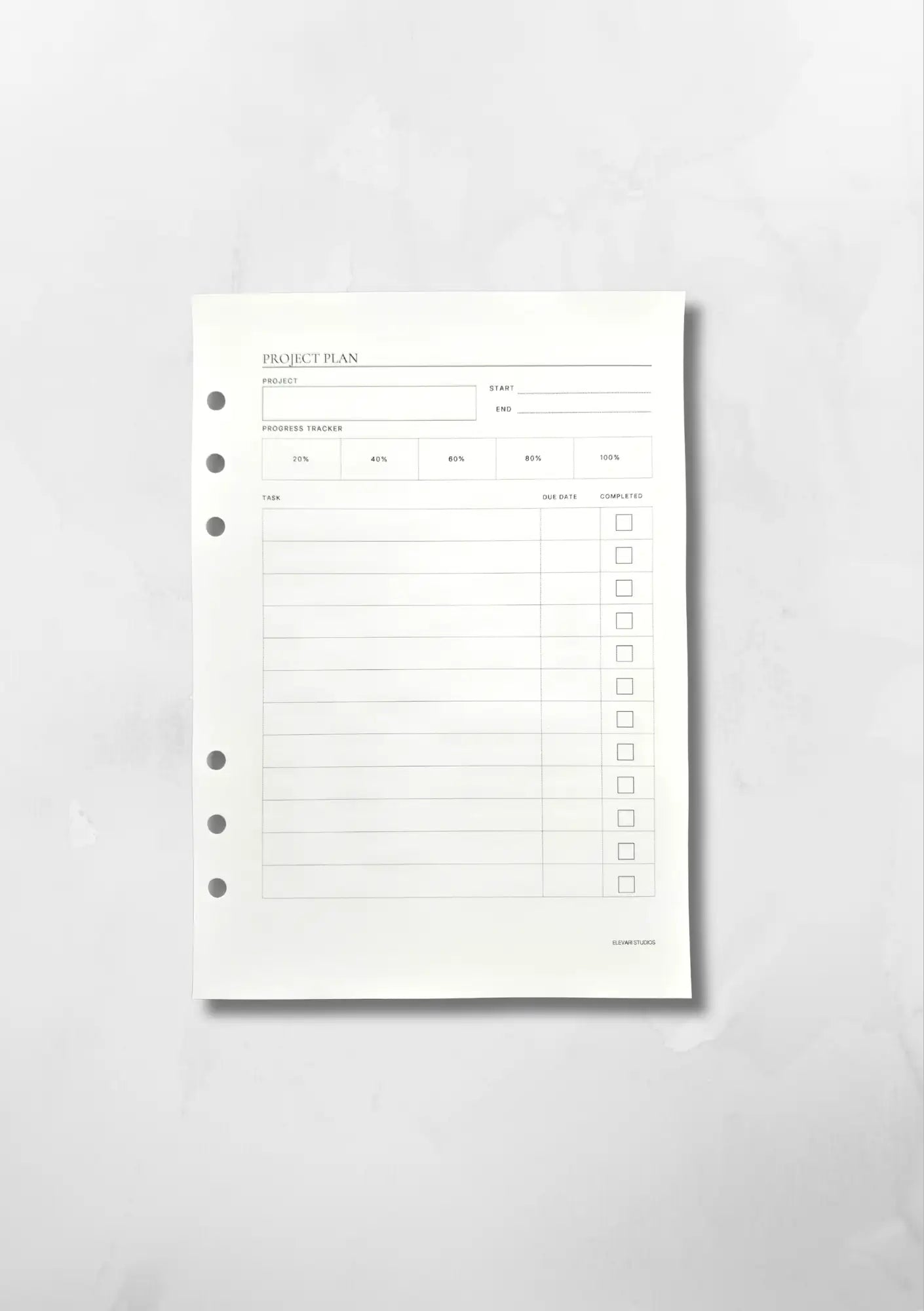 PROJECT PLANNER