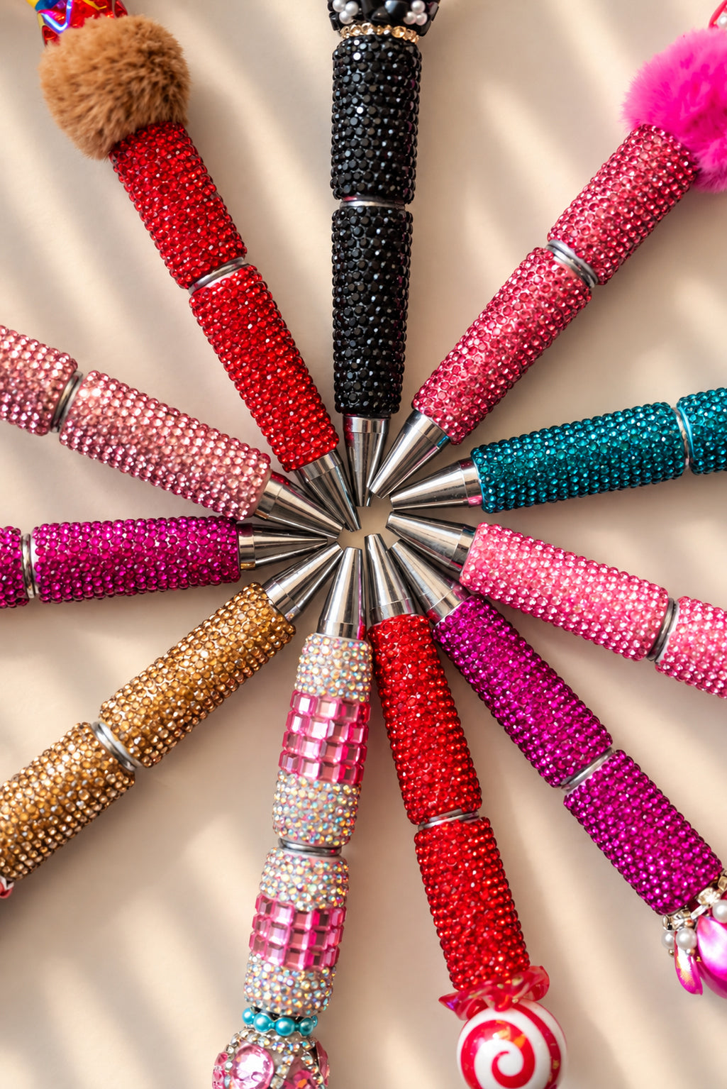Collectible Rhinestone Beaded Pen