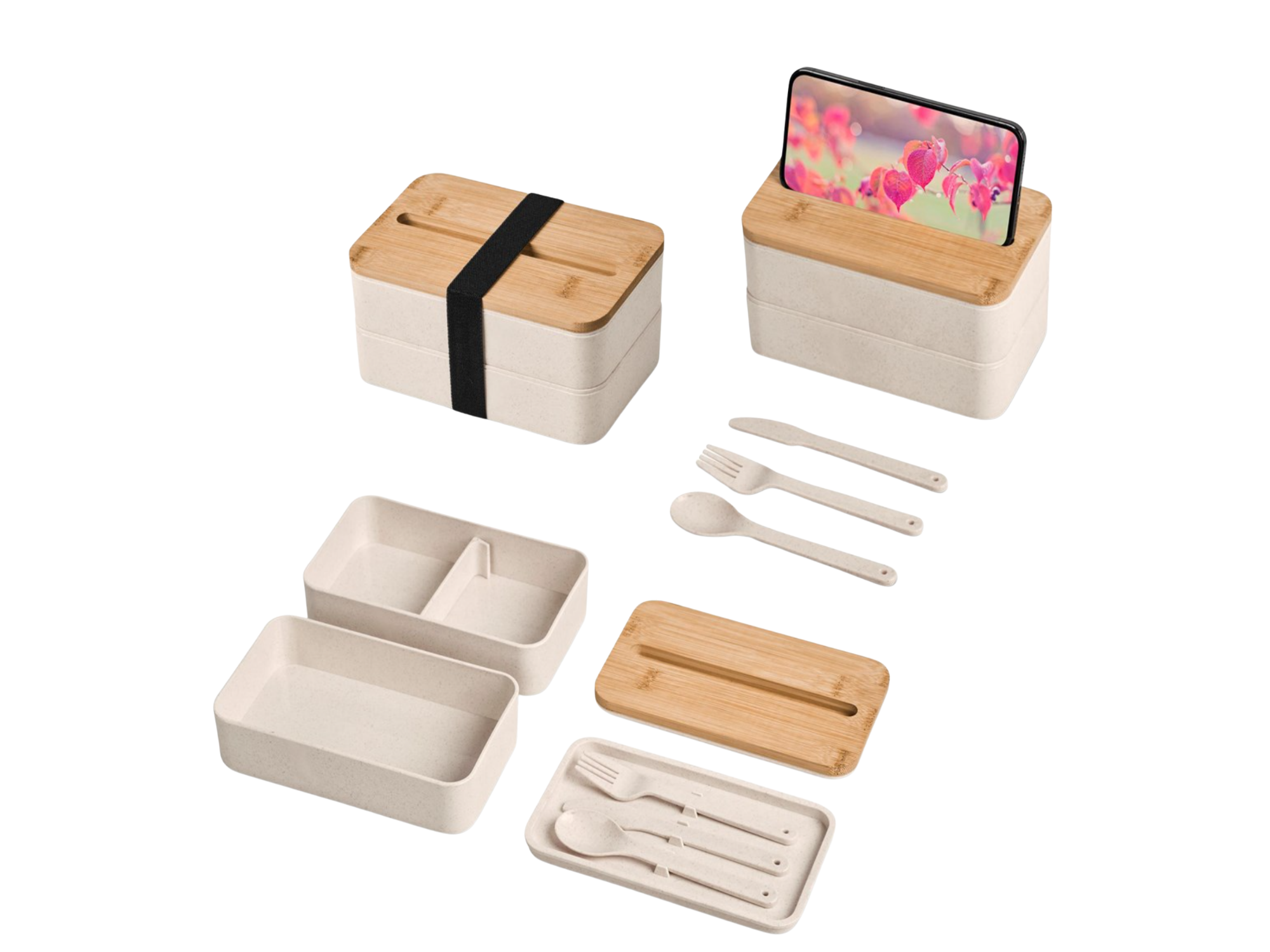 Personalised Eco Lunch & Chill Set