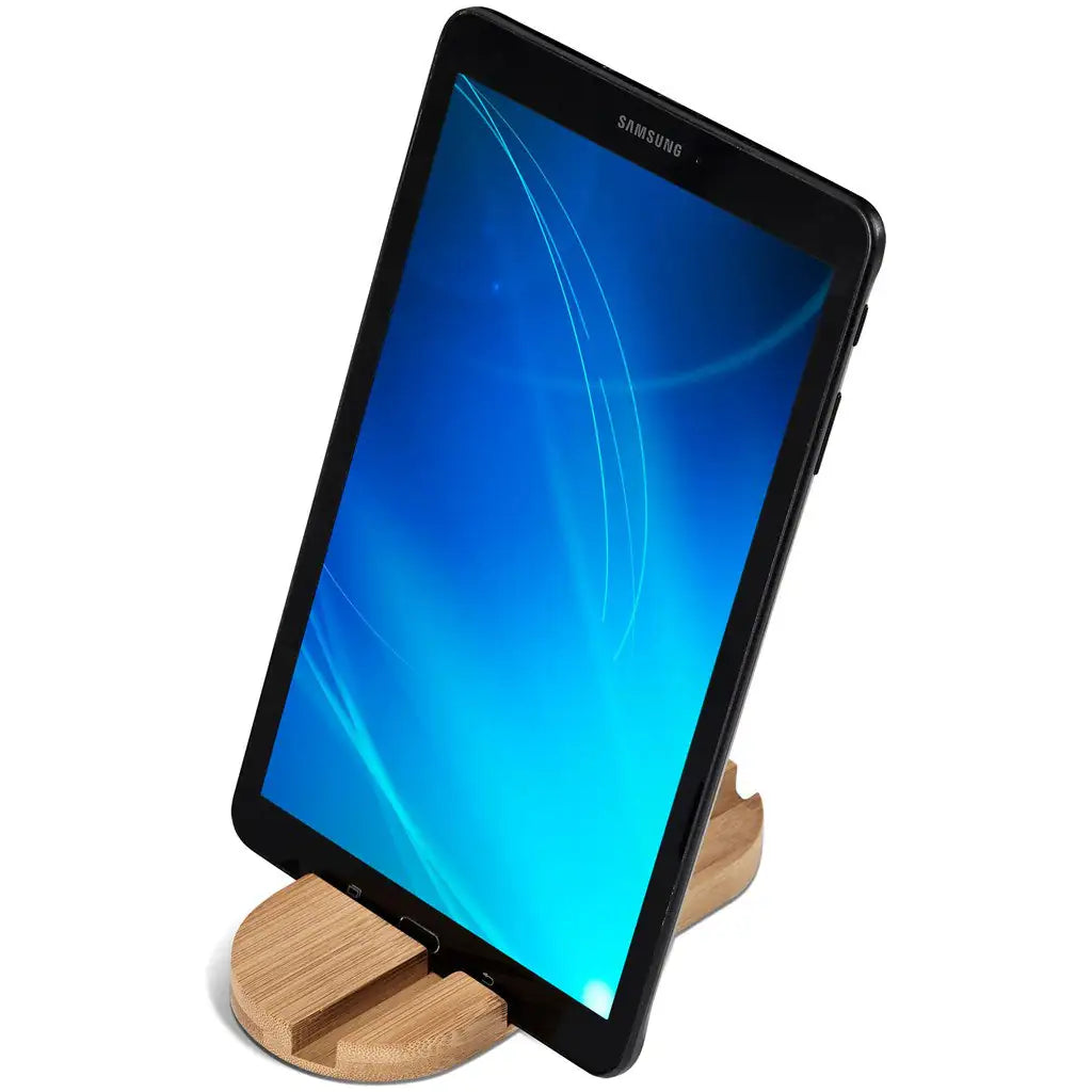 Personalised Bamboo Phone Stand