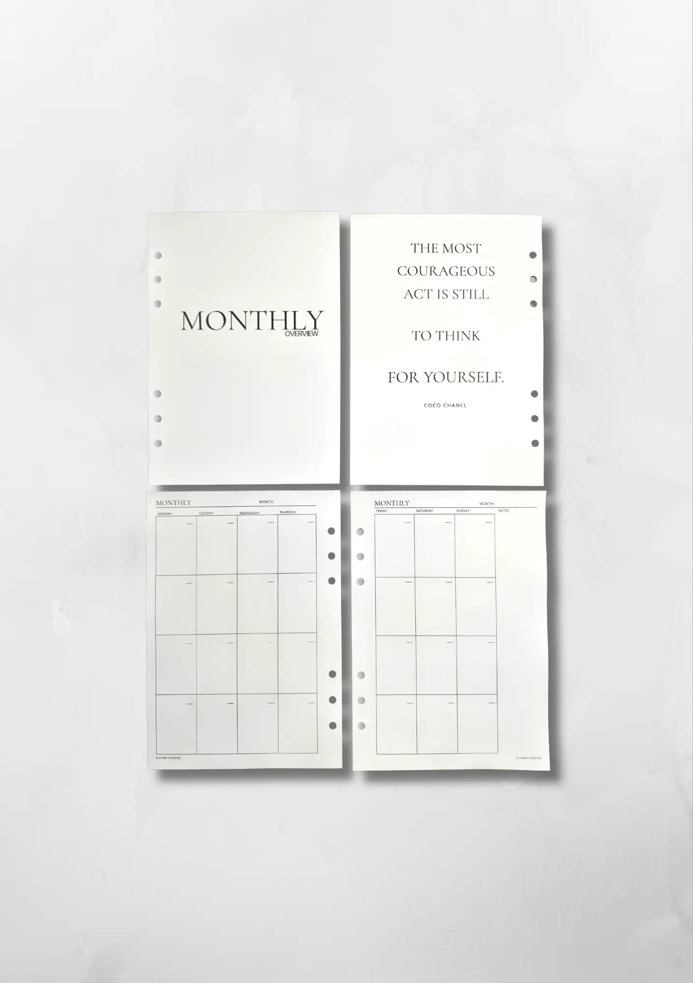 PLANNER STARTER BUNDLE