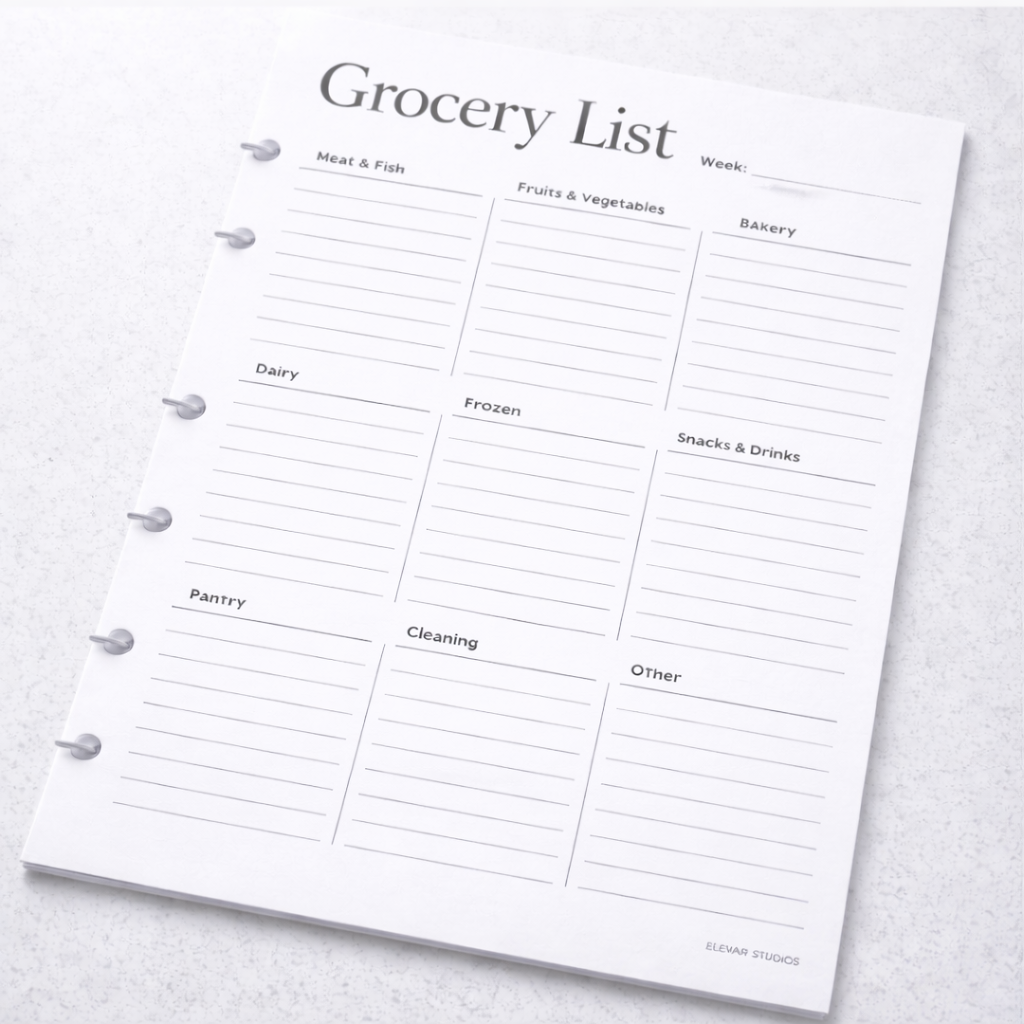 Grocery List